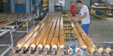 Boje za aluminijum u nijansi drveta